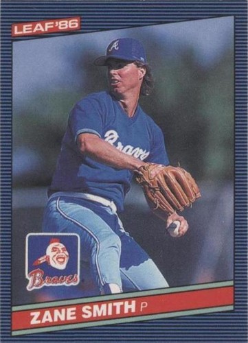 1986 Leaf Canadian - Zane Smith #222