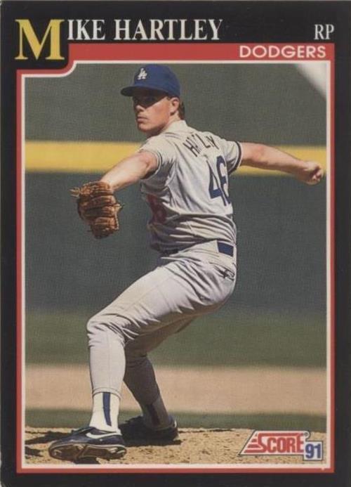 1991 Score - Mike Hartley #252