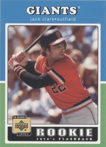 2001 Upper Deck Decade 1970's - Jack Clark #108