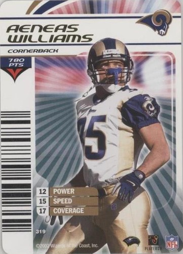 2002-03 NFL Showdown Aeneas Williams #319