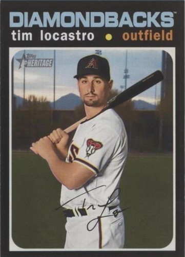 2020 Topps Heritage High Number - Tim Locastro #698
