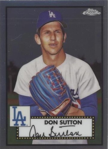 2021 Topps Chrome Platinum Anniversary - Don Sutton #674