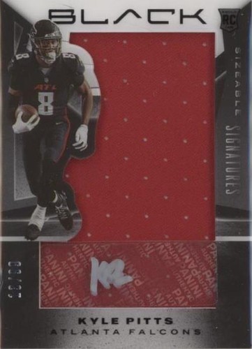 2021 Panini Black Kyle Pitts #SRJ-KP