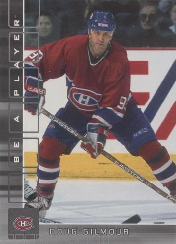 2001-02 In the Game Be A Player Memorabilia - Doug Gilmour #317