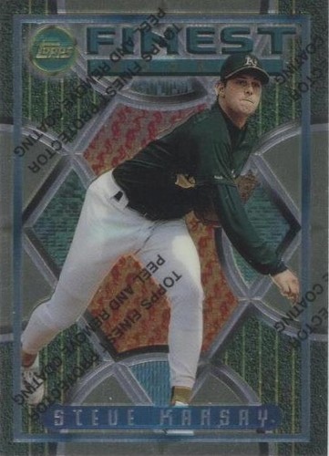 1995 Topps Finest - Steve Karsay #21