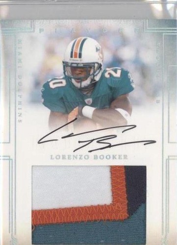 2007 Playoff National Treasures Lorenzo Booker #122