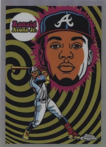 RONALD ACUNA JR. 2023 Topps Chrome Ultra Violet SP CASE HIT