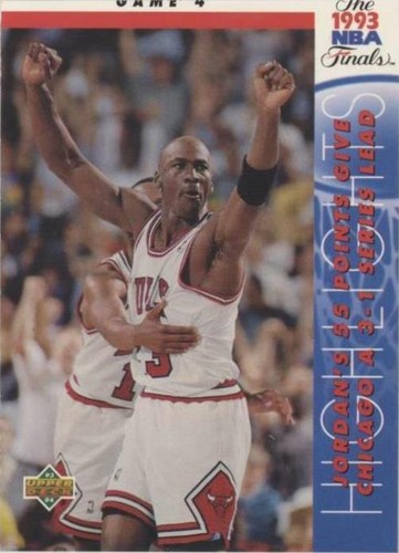 Michael Jordan 1993-94 Upper Deck 24k Gold Nickel Silver