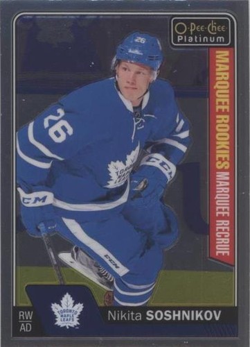 2016-17 O-Pee-Chee Platinum - Nikita Soshnikov #189