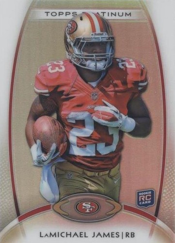 2012 Topps Platinum LaMichael James #112