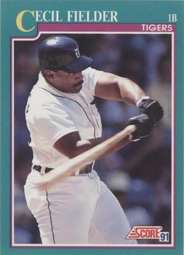 1991 Score - Cecil Fielder #168