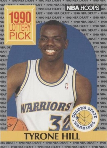1990-91 NBA Hoops - Tyrone Hill #400