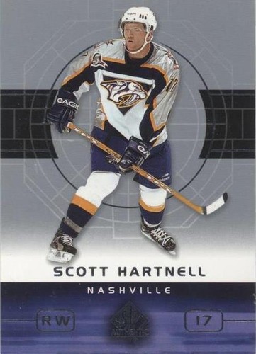 2002-03 SP Authentic - Scott Hartnell #52