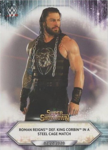 2021 Topps WWE - Roman Reigns #24