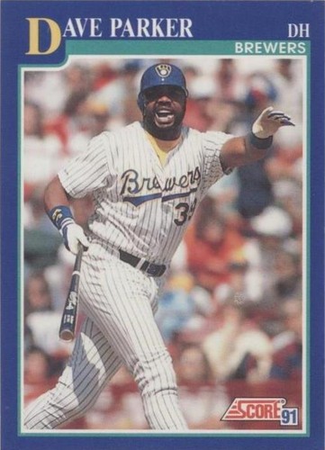1991 Score - Dave Parker #484