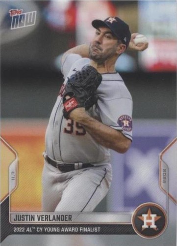 2022 Topps Now - Justin Verlander #OS-12