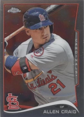 2014 Topps Chrome - Allen Craig #70