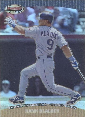 2004 Bowman's Best - Hank Blalock #BB-HB