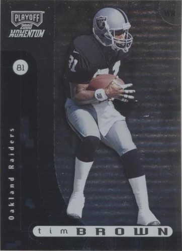 2000 Playoff Momentum Tim Brown #67