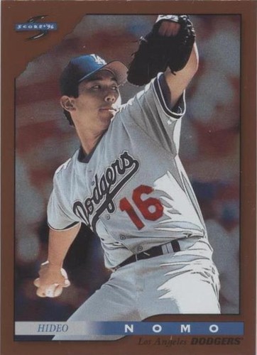 1996 HIRO YAMAGATA Dodgers NOMO アートポスター Vintage Rare Hideo Nomo Dodgers By Hiro Yamagata 1996 Print