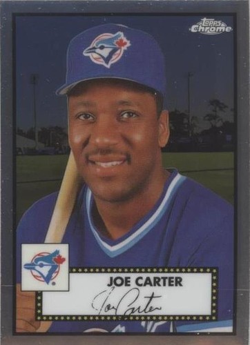 2021 Topps Chrome Platinum Anniversary - Joe Carter #484