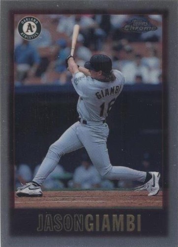 1997 Topps Chrome - Jason Giambi #77