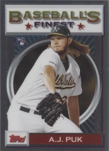 2020 Topps Finest Flashbacks - A.J. Puk #146