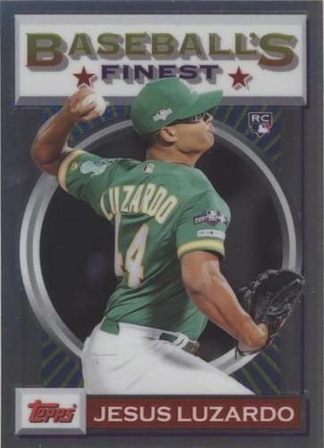 2020 Topps Finest Flashbacks - Jesus Luzardo #187