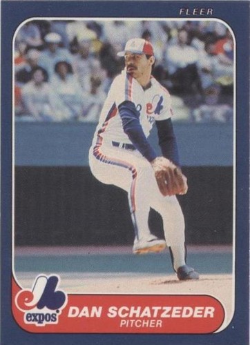 1986 Fleer - Dan Schatzeder #259