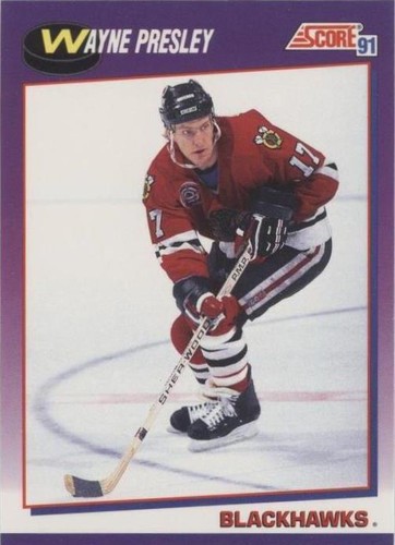 1991-92 Score American - Wayne Presley #221