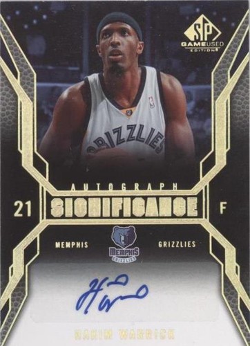 2007-08 SP Game Used - Hakim Warrick #SI-HW