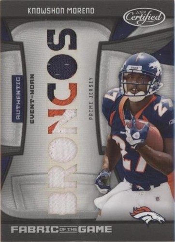 2009 Certified Knowshon Moreno #31
