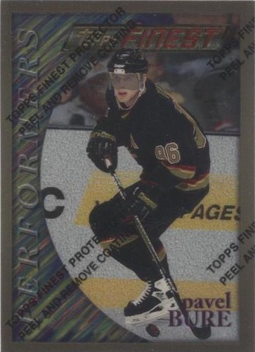 1995-96 Topps Finest - Pavel Bure #187