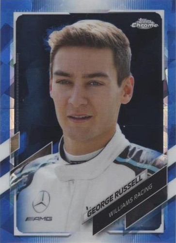 2021 Topps Chrome Sapphire Edition Formula 1 - George Russell #39