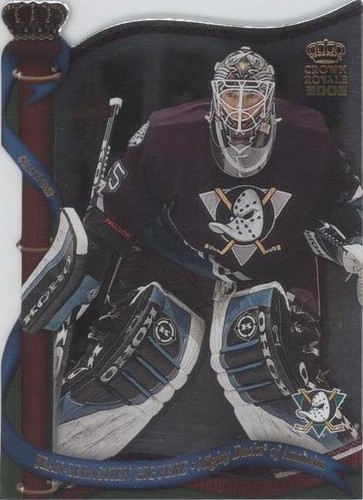 2001-02 Pacific Crown Royale - Jean-Sebastien Giguere #3