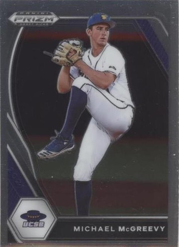 2021 Panini Prizm Draft Picks - Michael McGreevy #PDP18