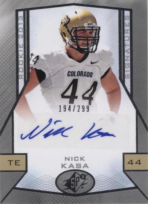 2013 SPx Nick Kasa #93