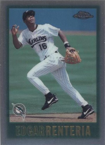 1997 Topps Chrome - Edgar Renteria #79