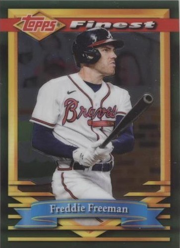 2021 Topps Finest Flashbacks - Freddie Freeman #70