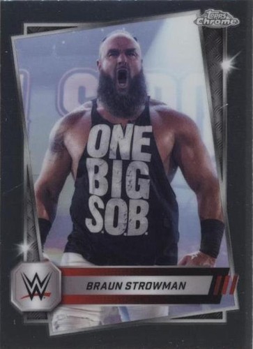 2025 Topps Chrome WWE - Braun Strowman #158