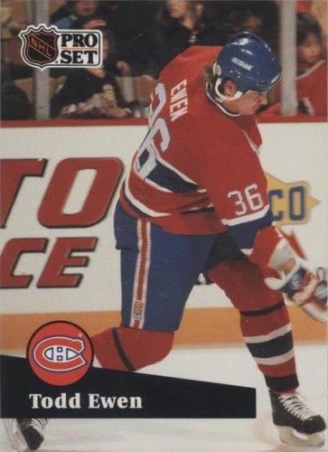 1991-92 Pro Set - Todd Ewen #419