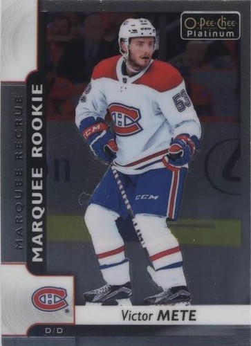 2017-18 O-Pee-Chee Platinum - Victor Mete #153
