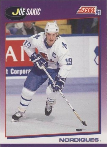 1991-92 Score American - Joe Sakic #25