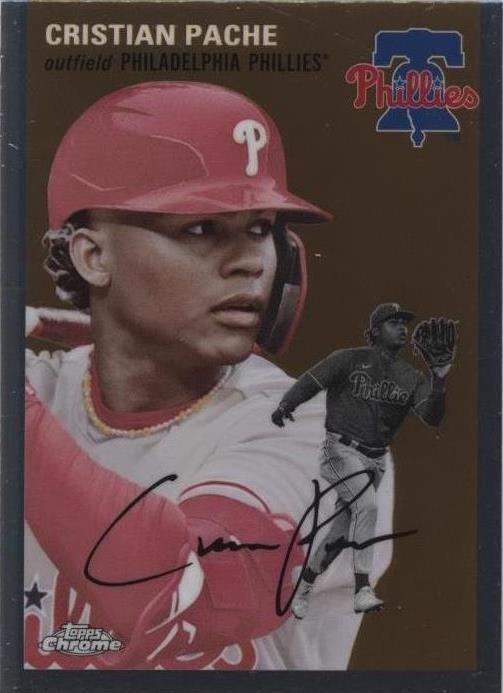 2023 Topps Chrome Platinum Anniversary - Cristian Pache #385