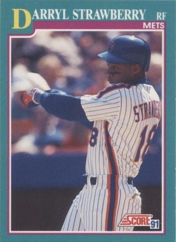 1991 Score - Darryl Strawberry #640