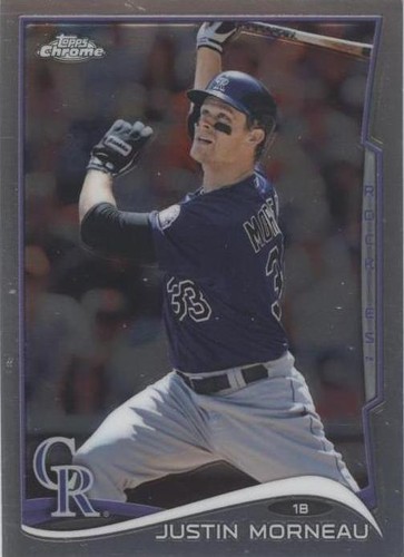 2014 Topps Chrome Update - Justin Morneau #MB-7