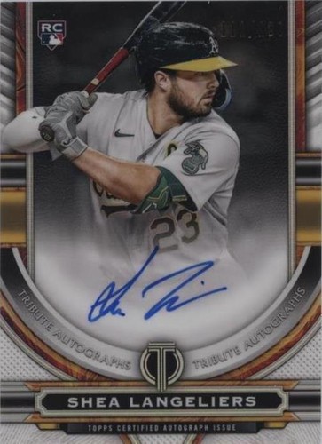 2023 Topps Tribute - Shea Langeliers #TA-SL