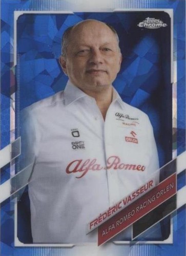 2021 Topps Chrome Sapphire Edition Formula 1 - Frederic Vasseur #94