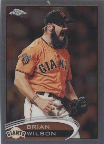 2012 Topps Chrome - Brian Wilson #98