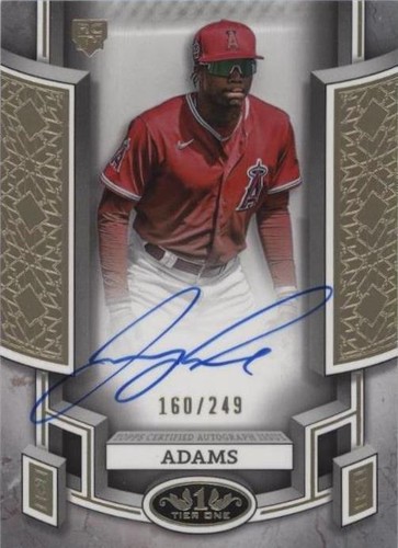 2024 Topps Tier One Break Out RC Jordyn Adams Auto Los